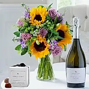 Summer Martini, Appleyard Prosecco (75cl) & 6 Mixed Truffles