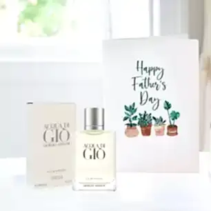 Giorgio Armani Acqua di Gio Aftershave (100ml) & Father's Day Card
