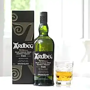 Ardbeg 10 Year Old Single Malt Whisky with Giftbox