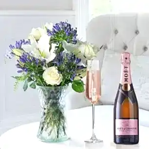 Bluebelle & Moët Rosé