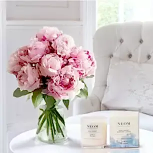 Pink Peony & NEOM Candle