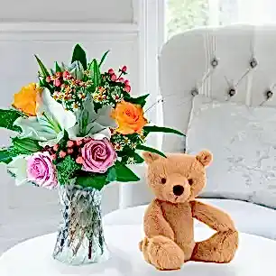 Glaze & Jellycat® Rufus Bear (29cm)