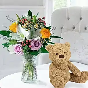 Glaze & Jellycat® Bumbly Bear (38cm)