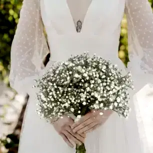 Gypsophila Bridal Bouquet