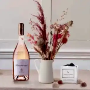 Rose Gold, Whispering Angel & 6 Mixed Truffles