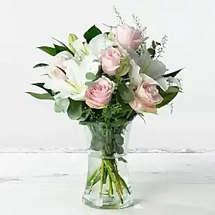Simply Pink Rose & Lily