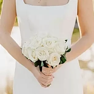 Vintage Pearl Bridal Bouquet