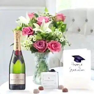 Chantilly, Moët & Chandon, 6 Mixed Truffles & Graduation Card